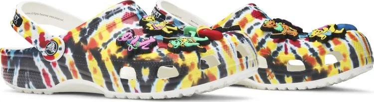 Grateful Dead x Chinatown Market x Clog Tie Dye Sneakers, Multicolor