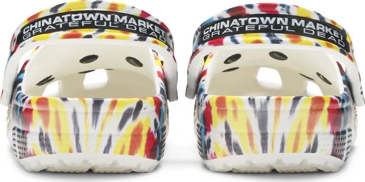 Grateful Dead x Chinatown Market x Clog Tie Dye Sneakers, Multicolor