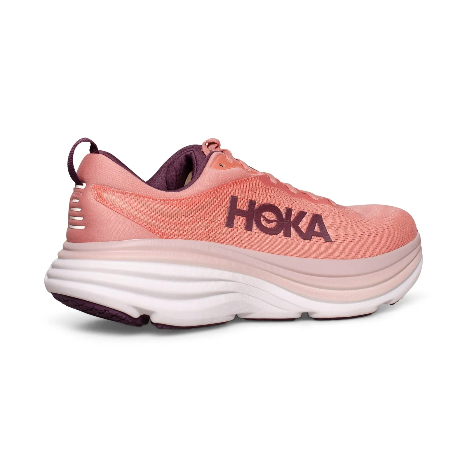 Hoka Bondi 8 Earthenware / Pink Clay Running Shoes - Men's