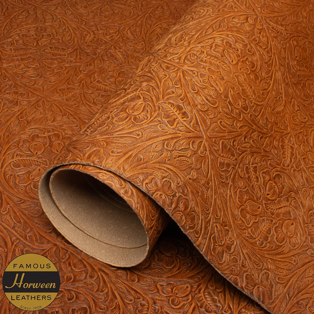 HORWEEN DUBLIN WESTERN FLORAL - CHESTNUT - 2.0/2.2mm