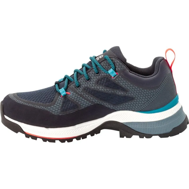 Jack Wolfskin Force Striker Low Women's Walking Shoes - Dark Blue