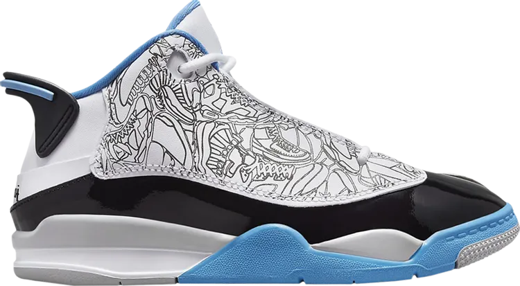 Jordan Dub Zero PS Legend Blue sneakers, white