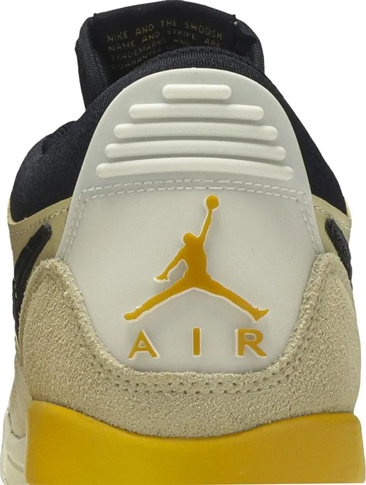 Jordan Legacy 312 Low GS Pale Vanilla Sneakers, Yellow