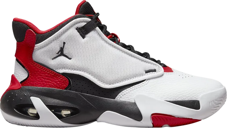 Jordan Max Aura 4 GS White University Red sneakers, white