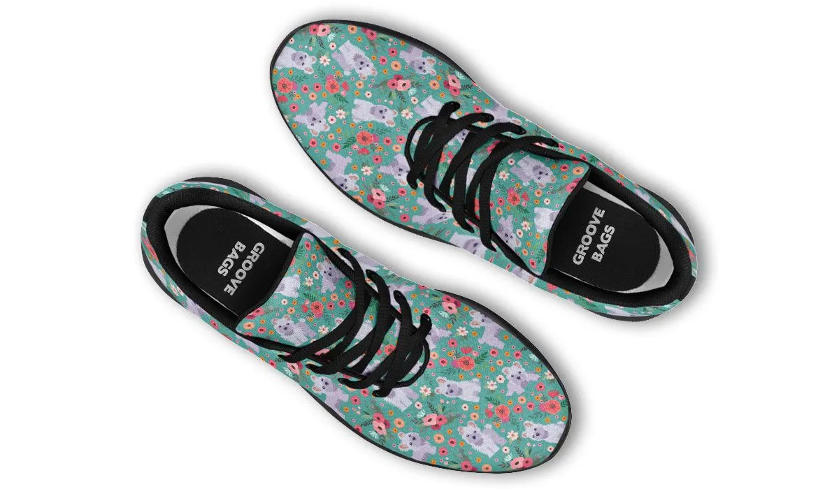 Maltese Flower Athletic Sneakers
