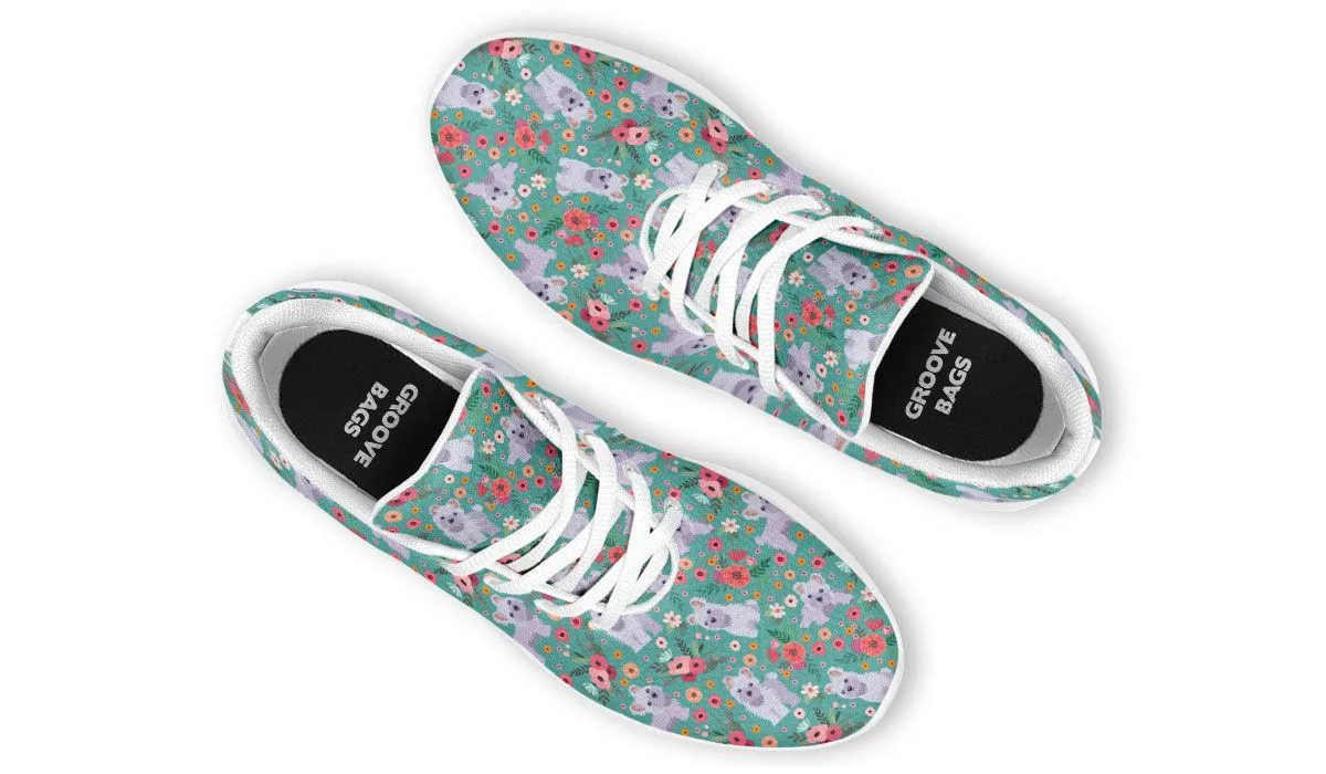 Maltese Flower Athletic Sneakers