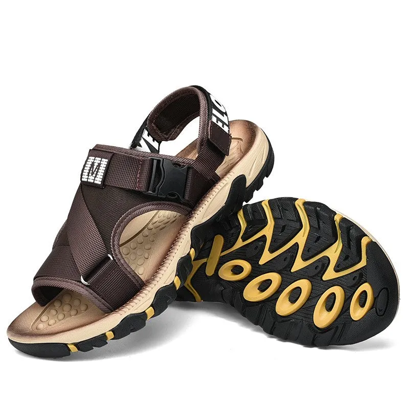 Man's summer simple fashion trending slippers sandals