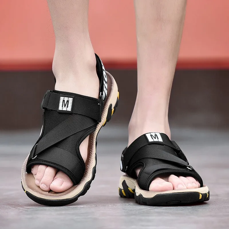 Man's summer simple fashion trending slippers sandals