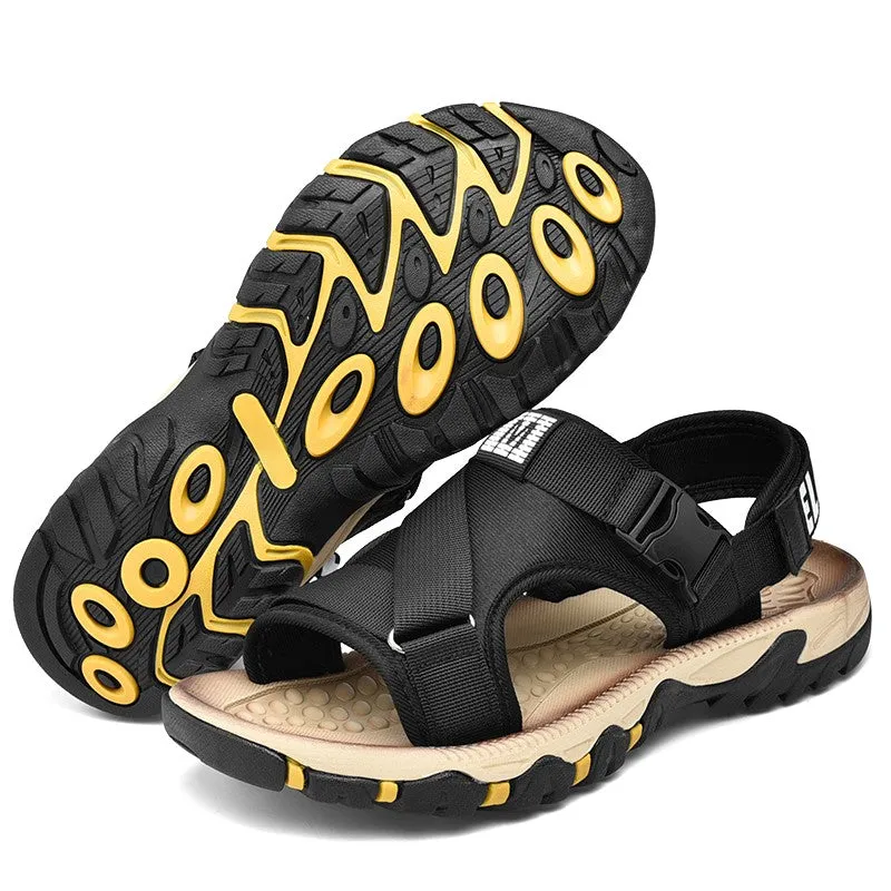 Man's summer simple fashion trending slippers sandals
