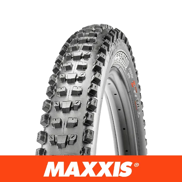 Maxxis Minion DHR II 26x2.30 60TPI EXO TR Folding Tyre Black
