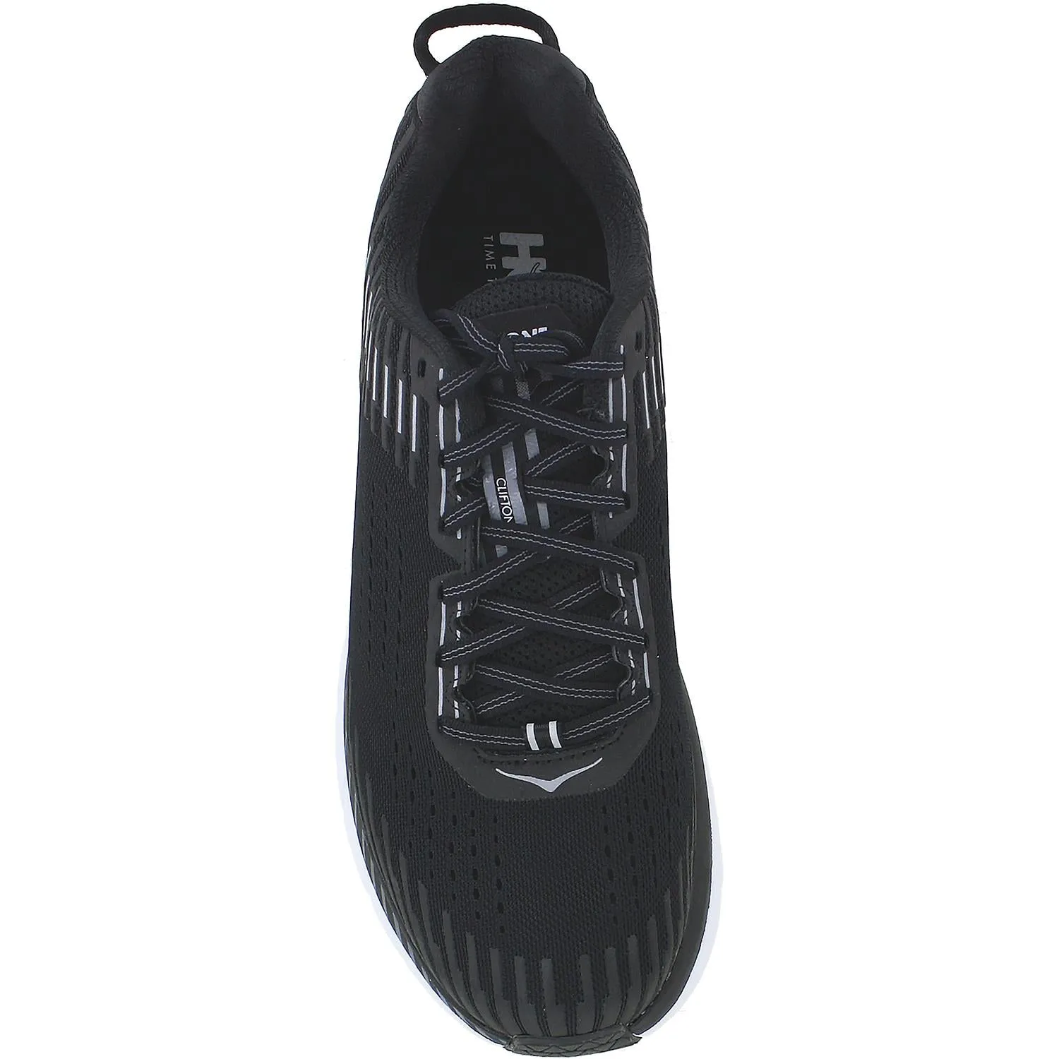 Men's Hoka One One Clifton 5 Black/White Mesh