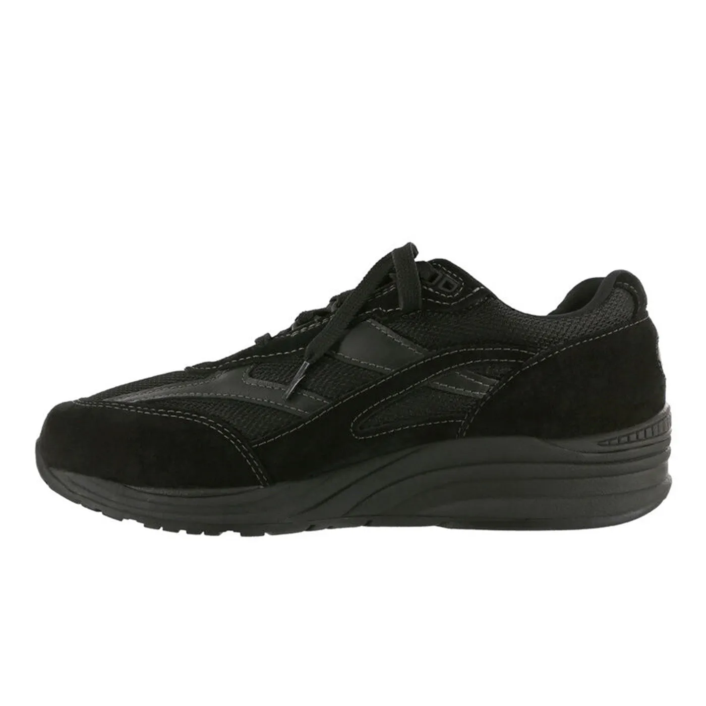 Men's Journey Mesh Lace Up Sneaker Black