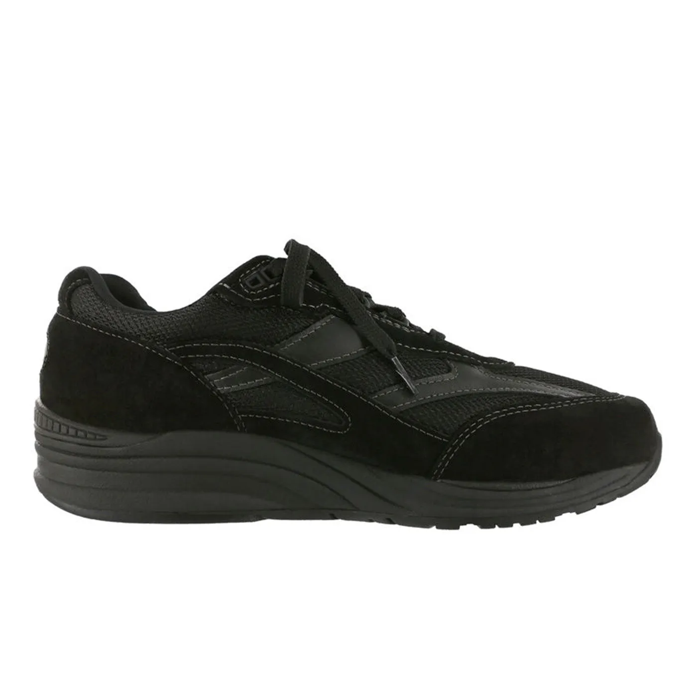 Men's Journey Mesh Lace Up Sneaker Black