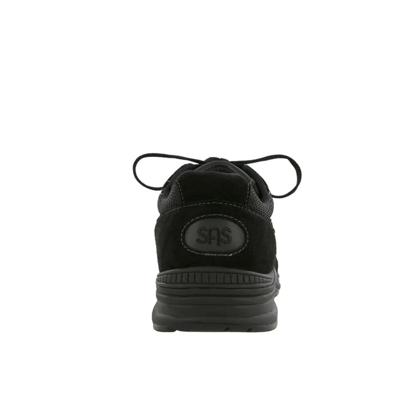 Men's Journey Mesh Lace Up Sneaker Black