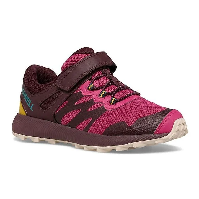 Merrell Big Kid's Nova 2 Sneaker - Fuchsia