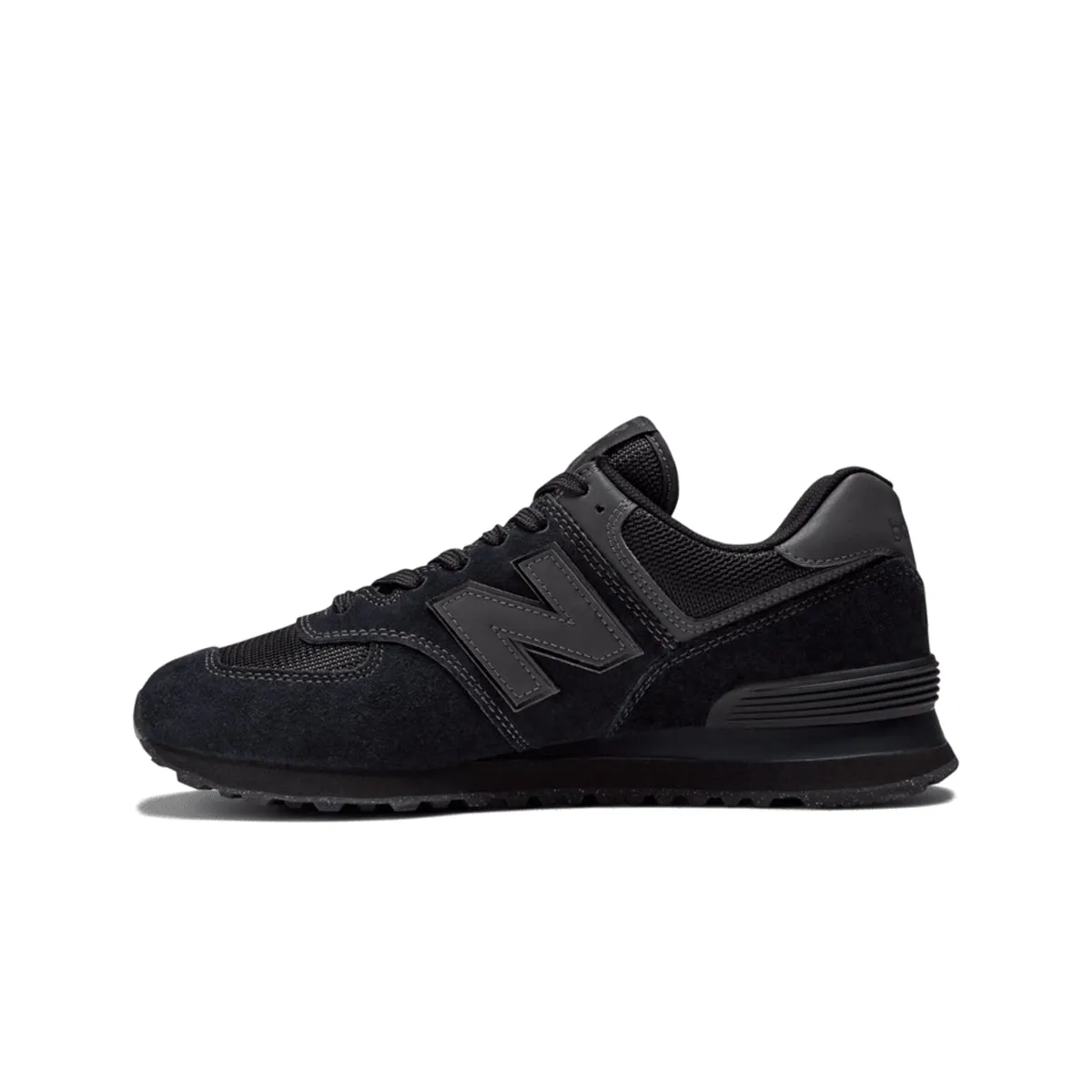 New Balance Mens 574 Core Casual Sneakers ML574EVE Black/Black