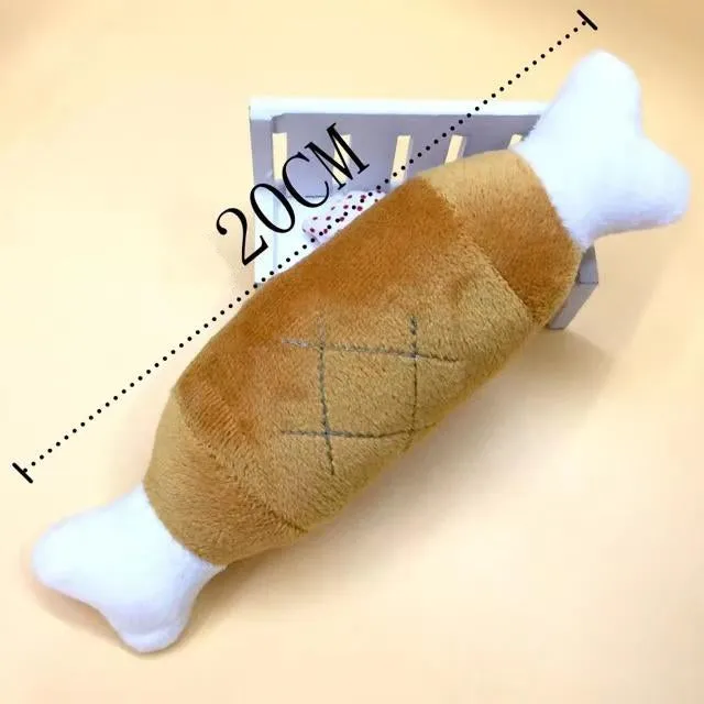Nuopets Dog Squeaky Chew Toys Cat Toy Plush Pet Products