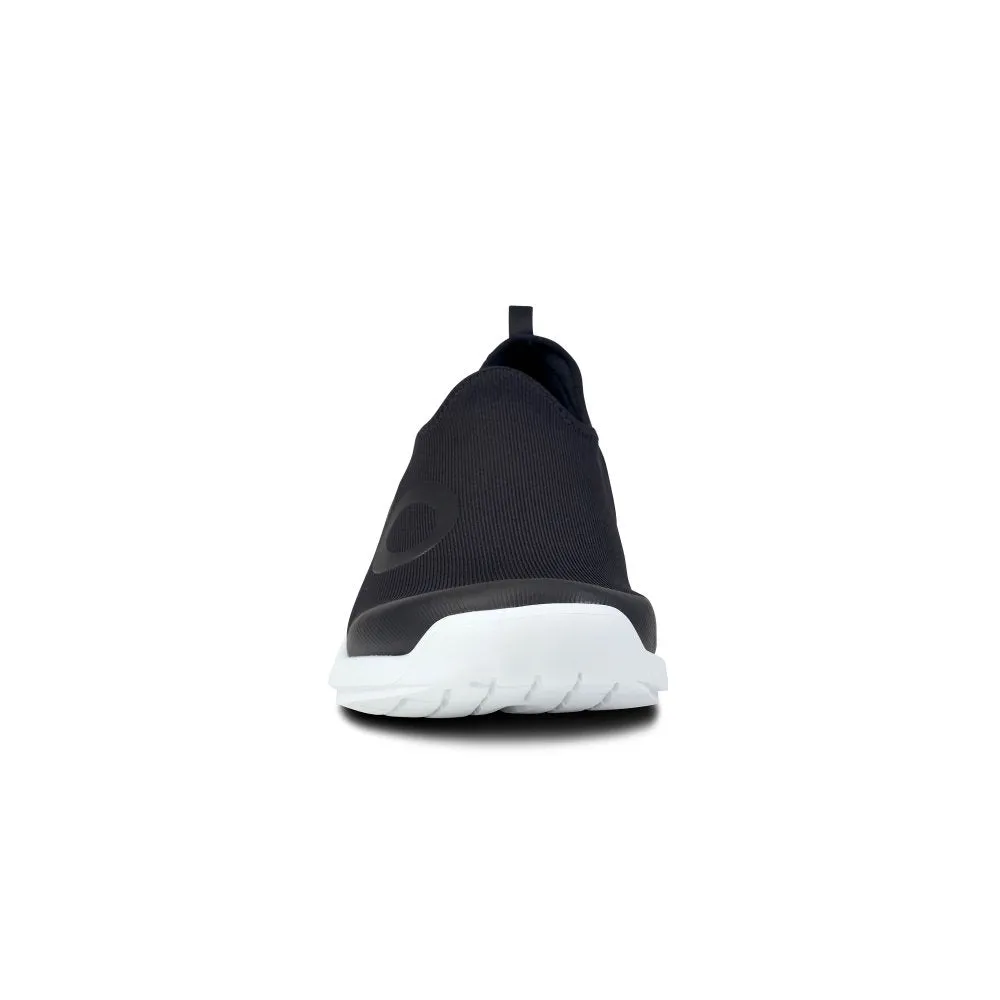 OOFOS Men's OOmg Sport Low - White & Black
