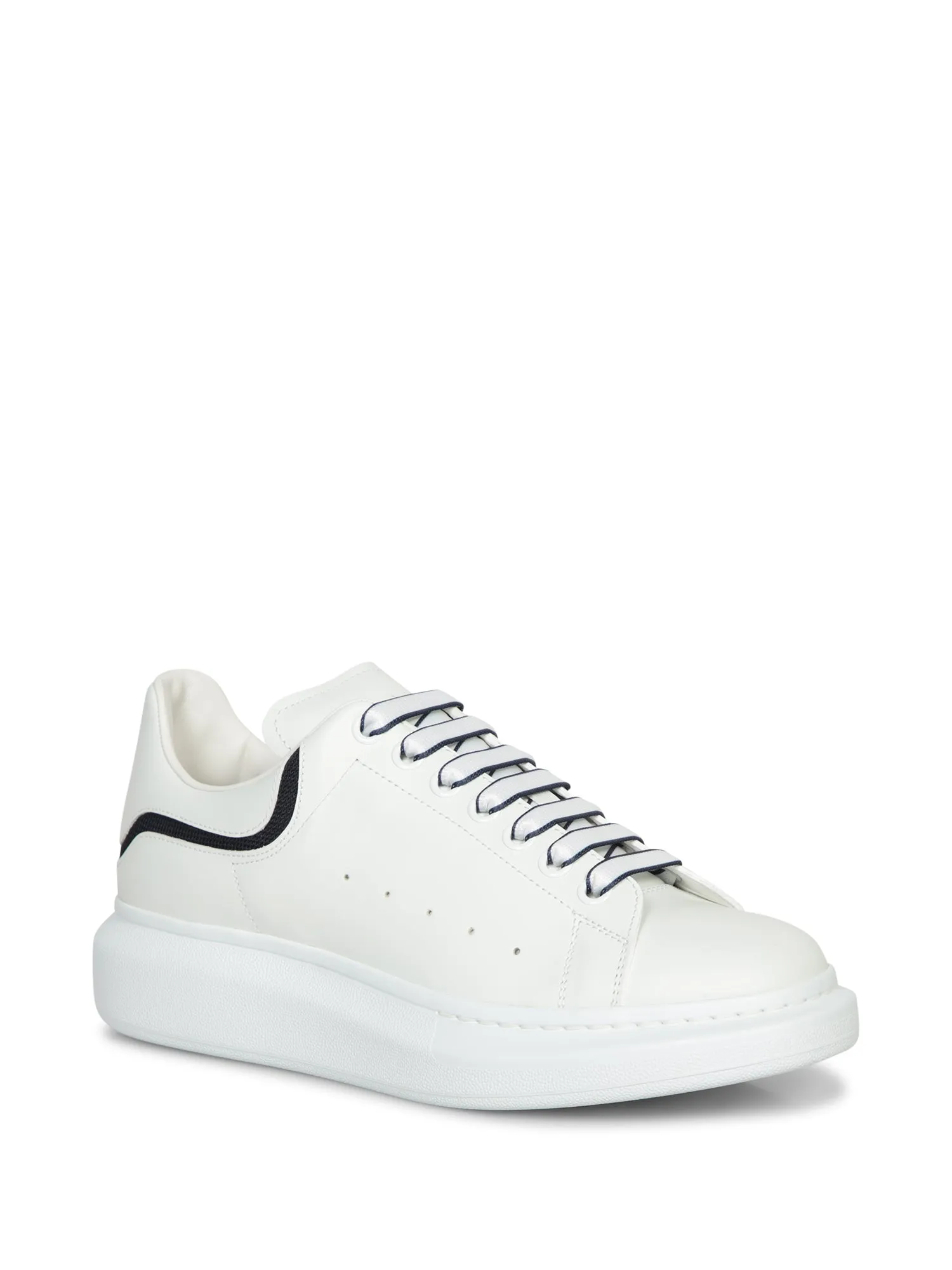 Oversize Sneakers White and Blue