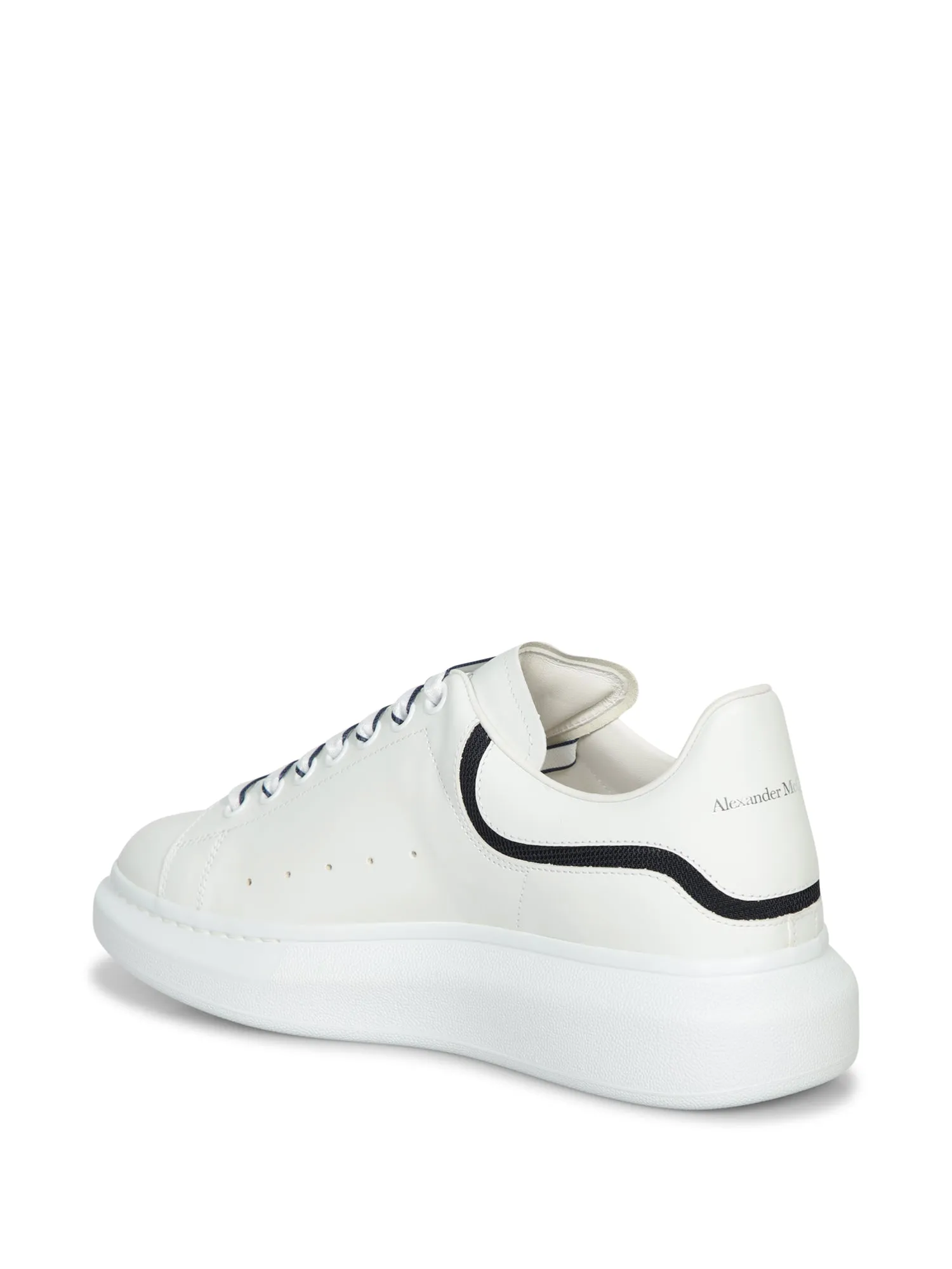 Oversize Sneakers White and Blue