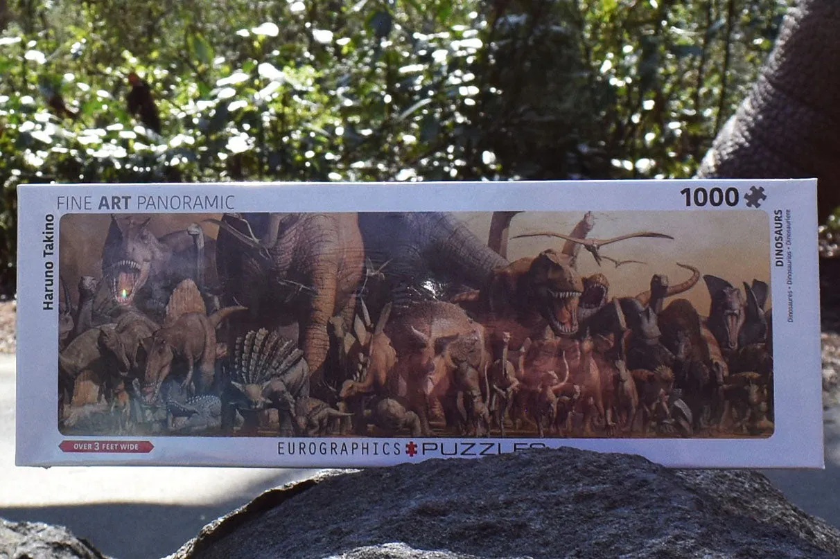 Panoramic Dinosaur Puzzle