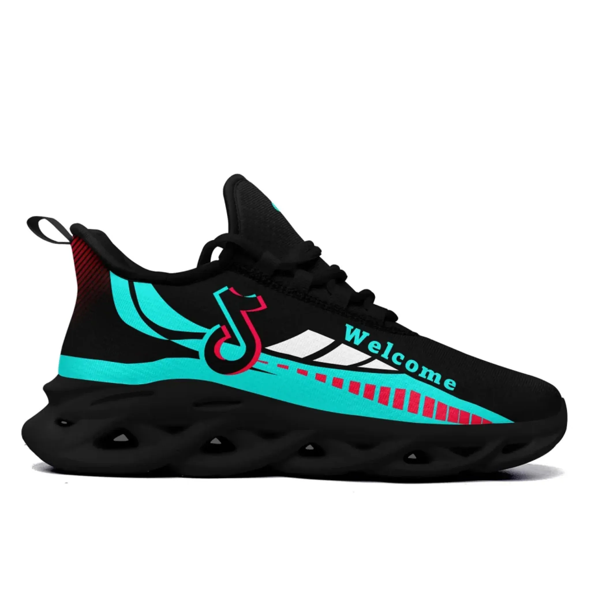 Personalized TikTok Comeback Sneakers, Custom Trendy Social Media Shoes, Comfortable Unisex Shoes