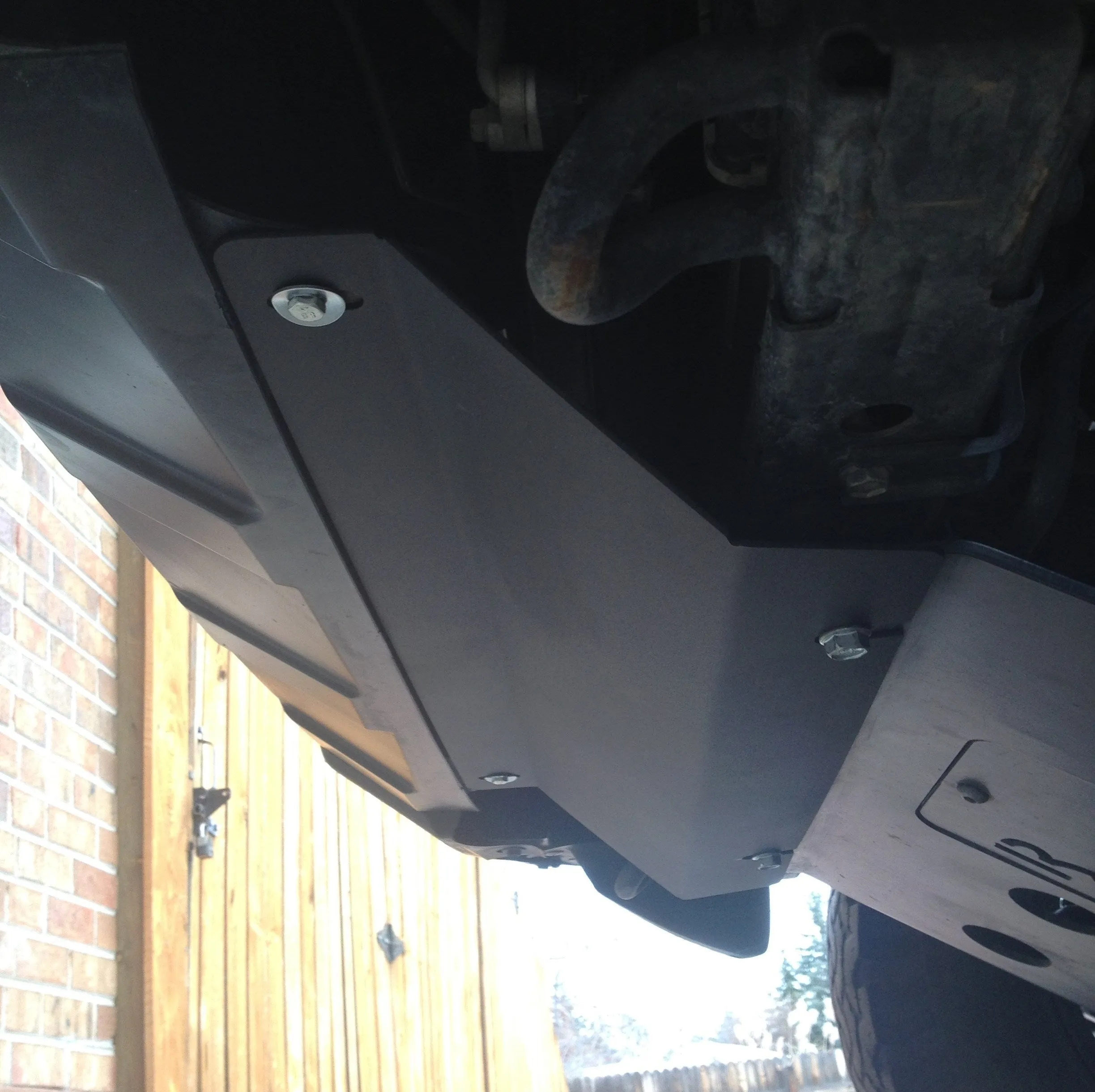 RCI Skid Plate For Filler Plate Of Toyota FJ Cruiser 10-14 With Stock Bumper