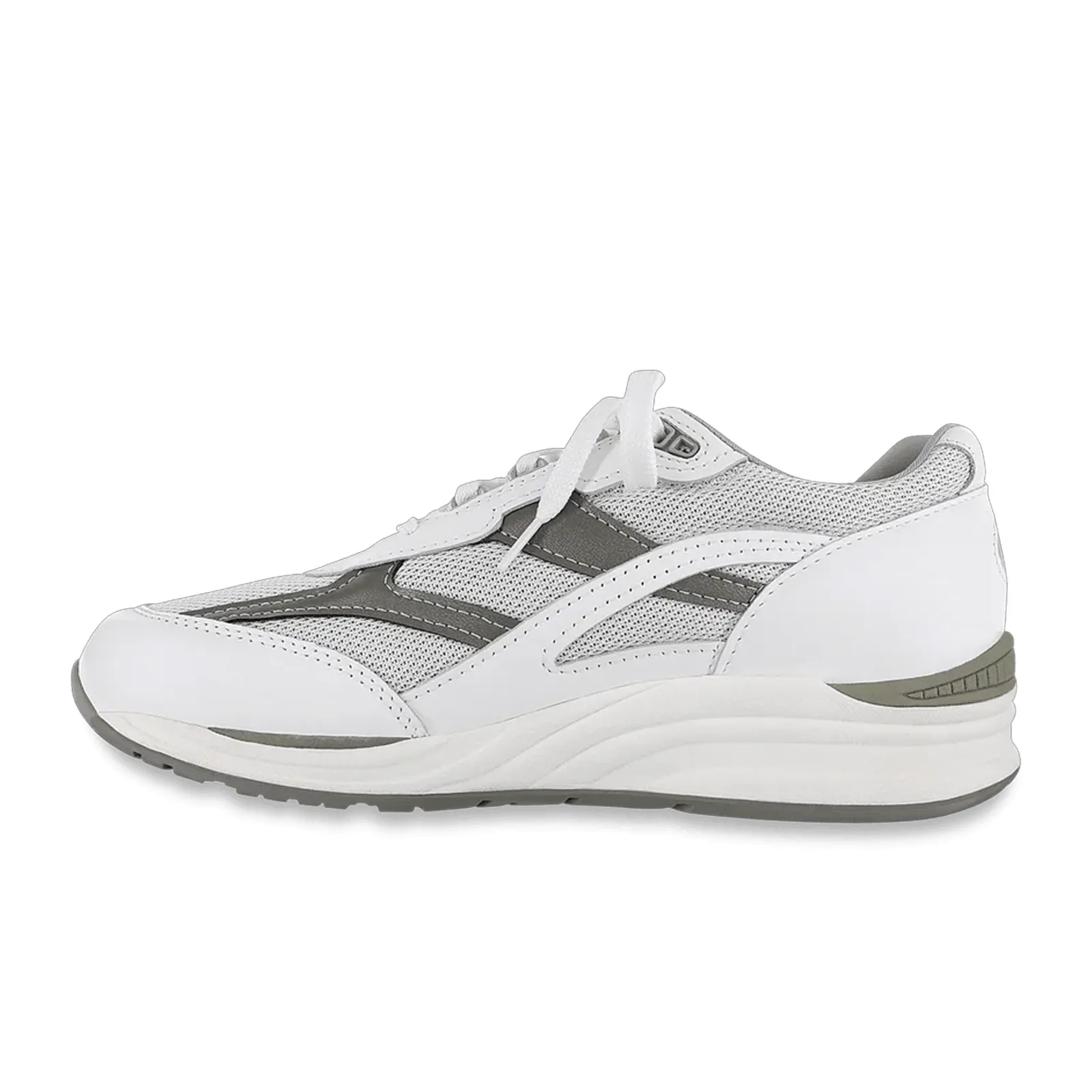 SAS Journey Mesh Walking Shoe (Men) - White/Gray