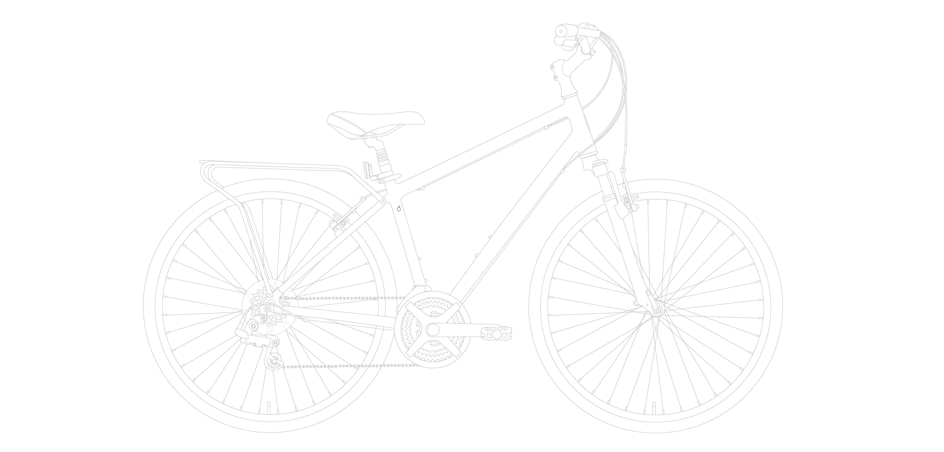 sixthreezero Pave n' Trail Men's 21 Speed Hybrid Bike