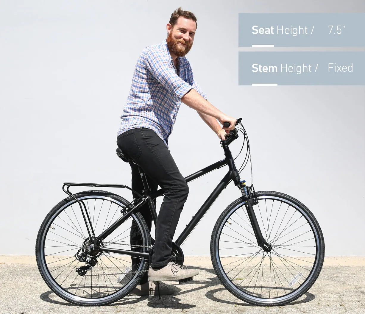 sixthreezero Pave n' Trail Men's 21 Speed Hybrid Bike