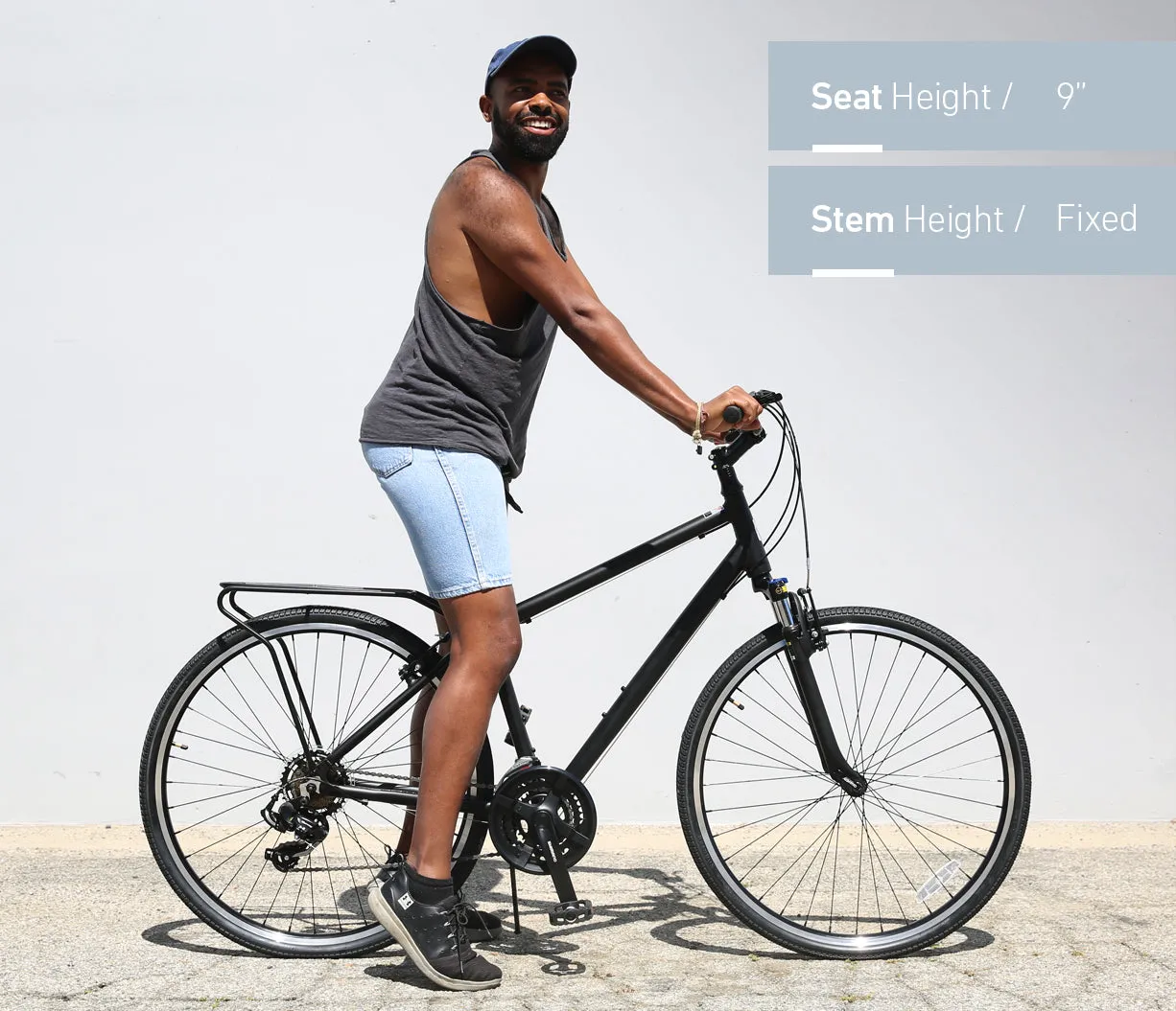 sixthreezero Pave n' Trail Men's 7-Speed Consistent Hybrid Bike