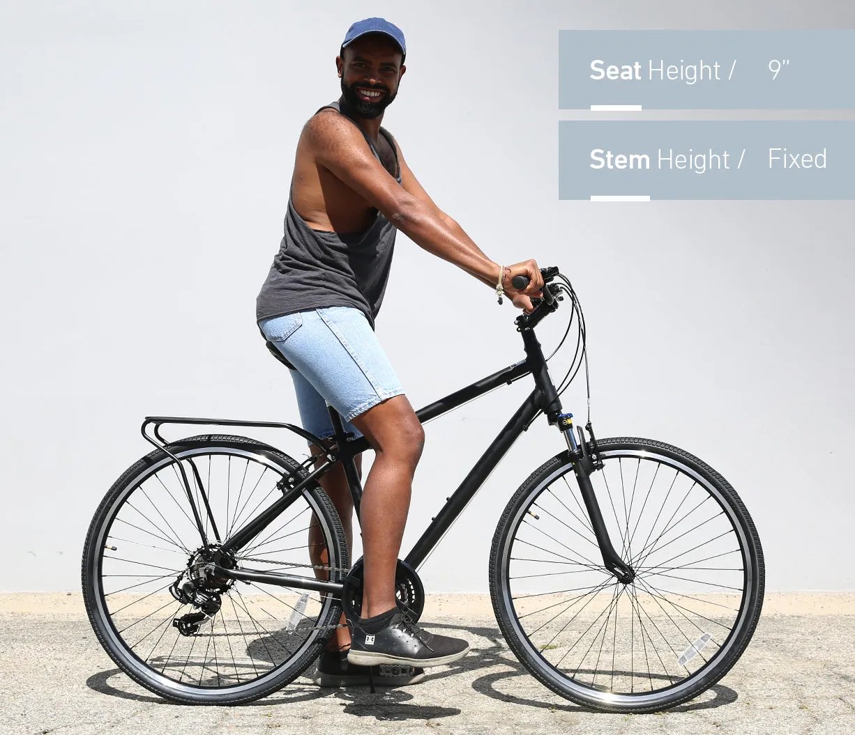 sixthreezero Pave n' Trail Men's 7-Speed Consistent Hybrid Bike