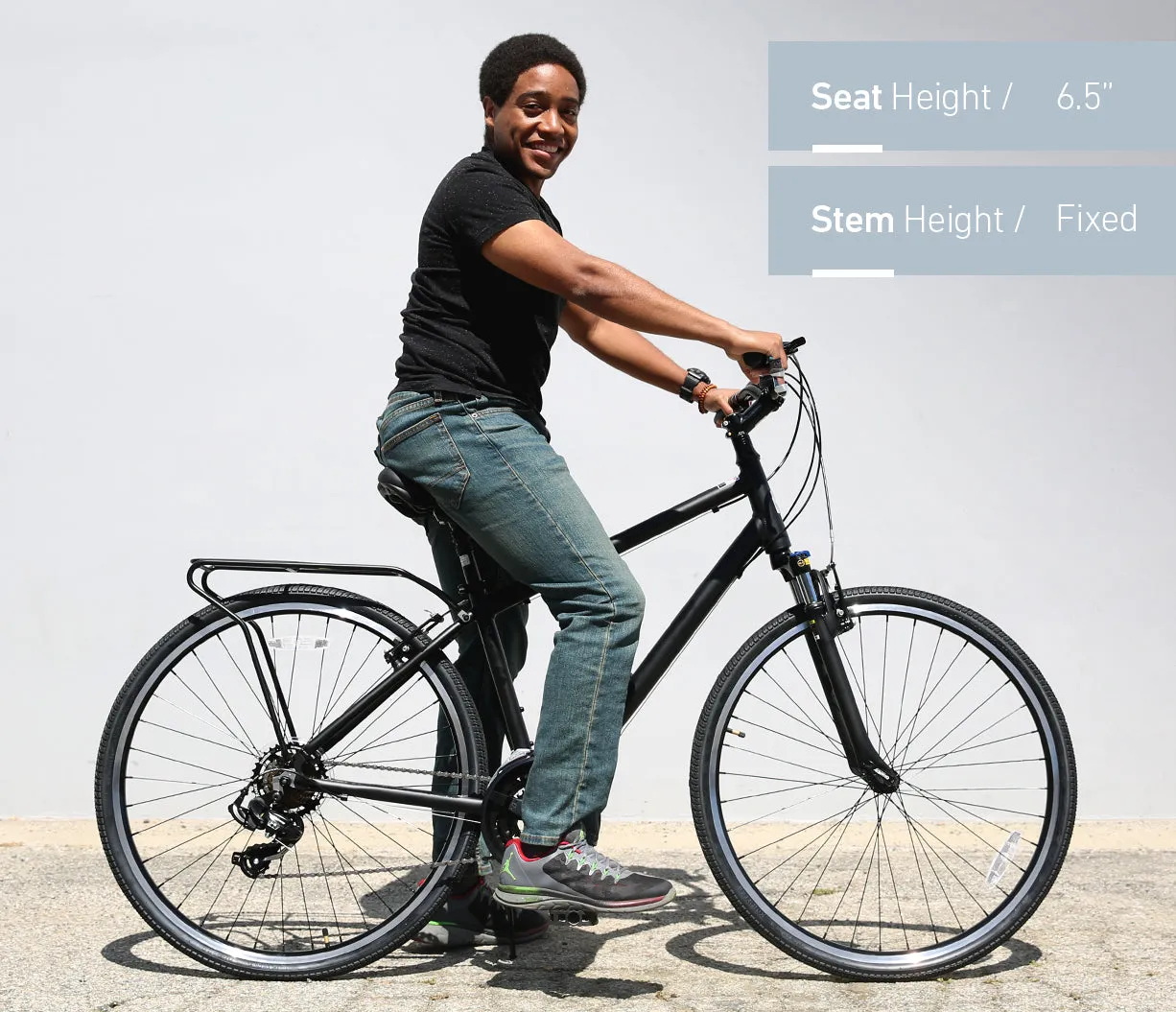 sixthreezero Pave n' Trail Men's 7-Speed Consistent Hybrid Bike