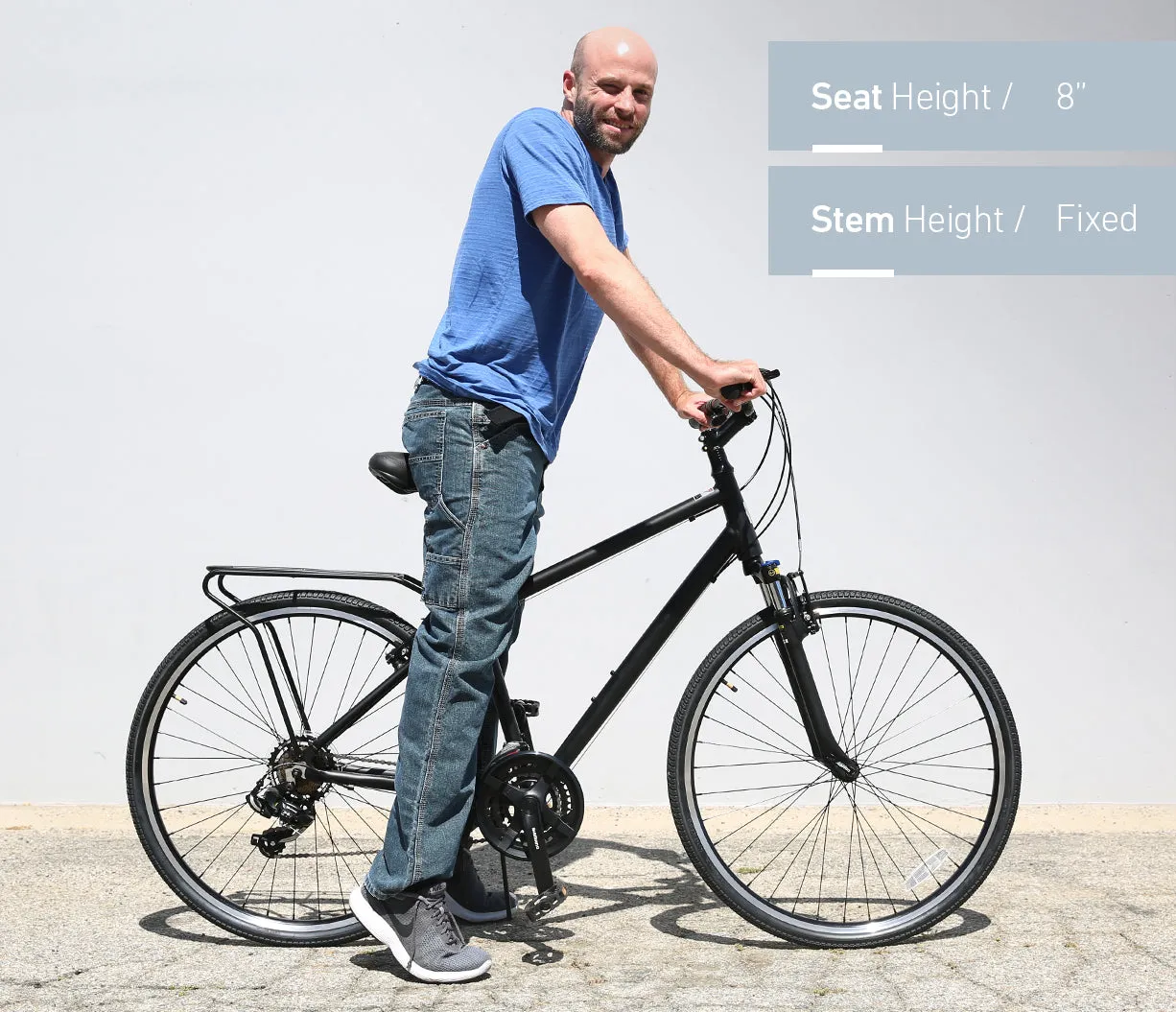 sixthreezero Pave n' Trail Men's 7-Speed Consistent Hybrid Bike