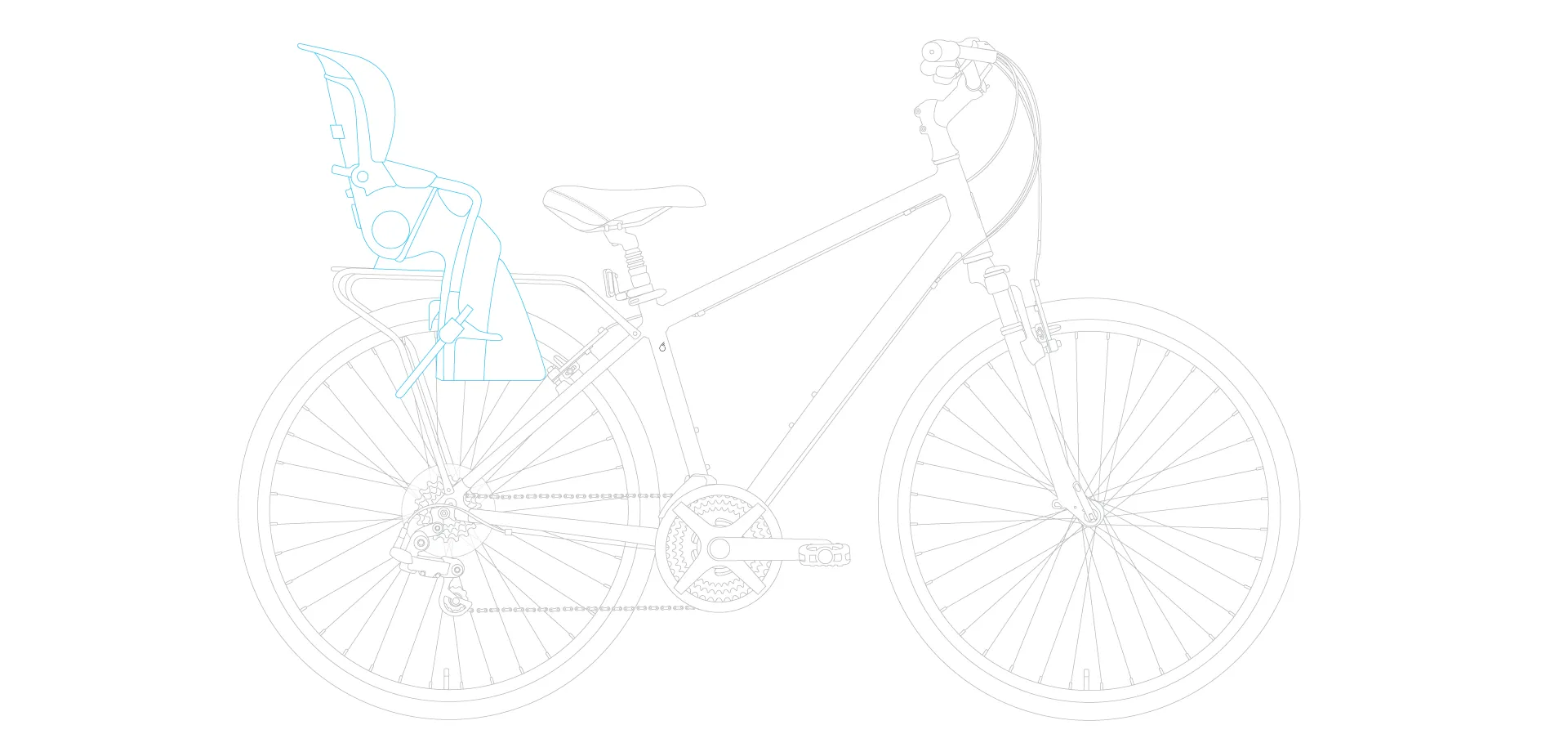 sixthreezero Pave n' Trail Men's 7-Speed Consistent Hybrid Bike
