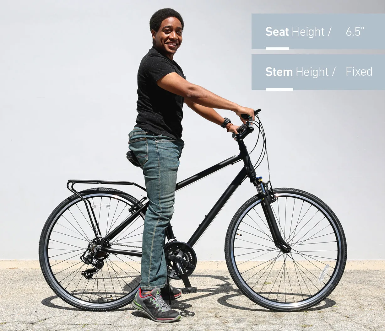 sixthreezero Pave n' Trail Men's 7-Speed Consistent Hybrid Bike
