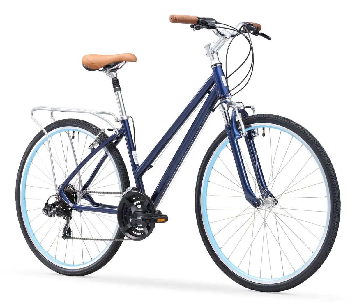 sixthreezero Pave n' Trail Women's 21 Speed Hybrid Bike