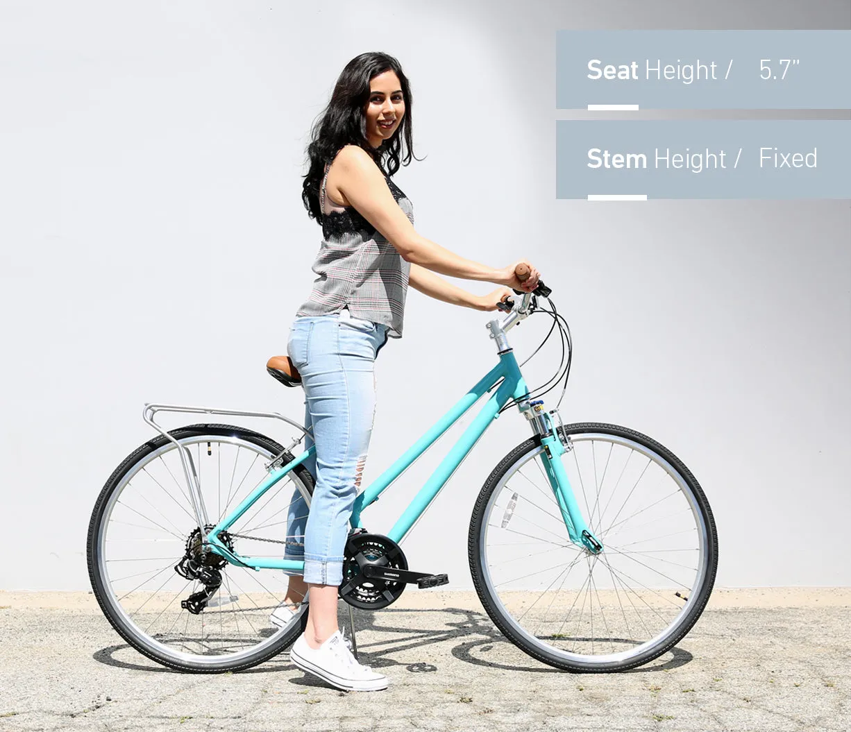 sixthreezero Pave n' Trail Women's 7-Speed Consistent Hybrid Bike