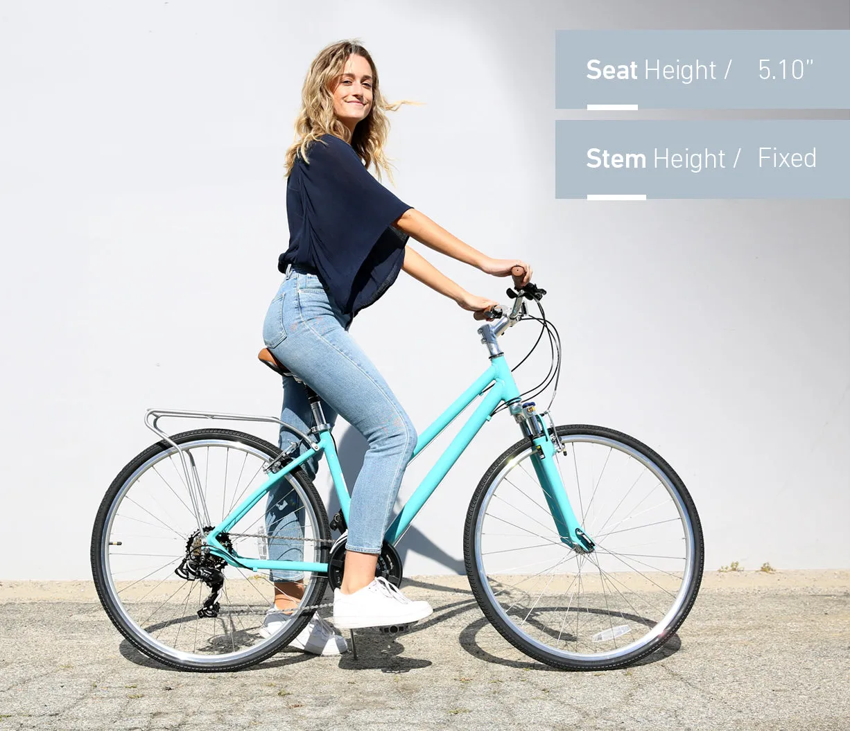 sixthreezero Pave n' Trail Women's 7-Speed Consistent Hybrid Bike