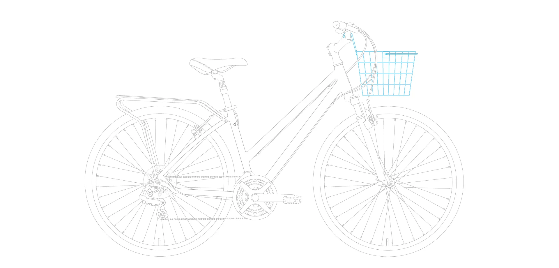 sixthreezero Pave n' Trail Women's 7-Speed Consistent Hybrid Bike