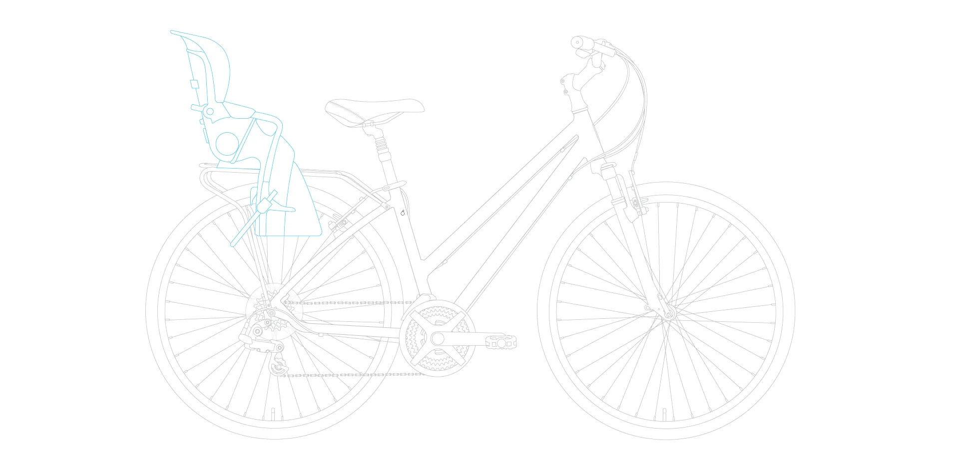 sixthreezero Pave n' Trail Women's 7-Speed Consistent Hybrid Bike