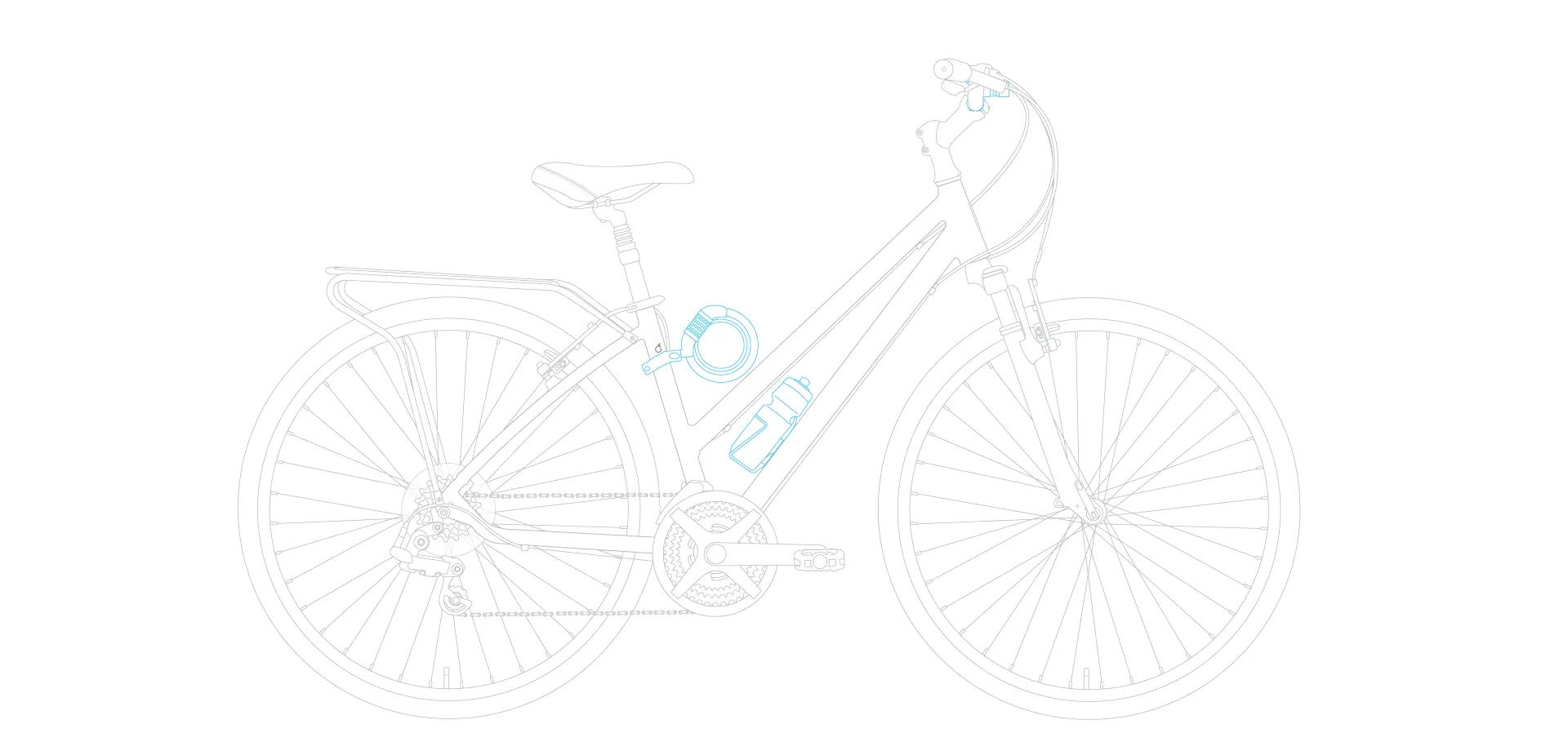 sixthreezero Pave n' Trail Women's 7-Speed Consistent Hybrid Bike