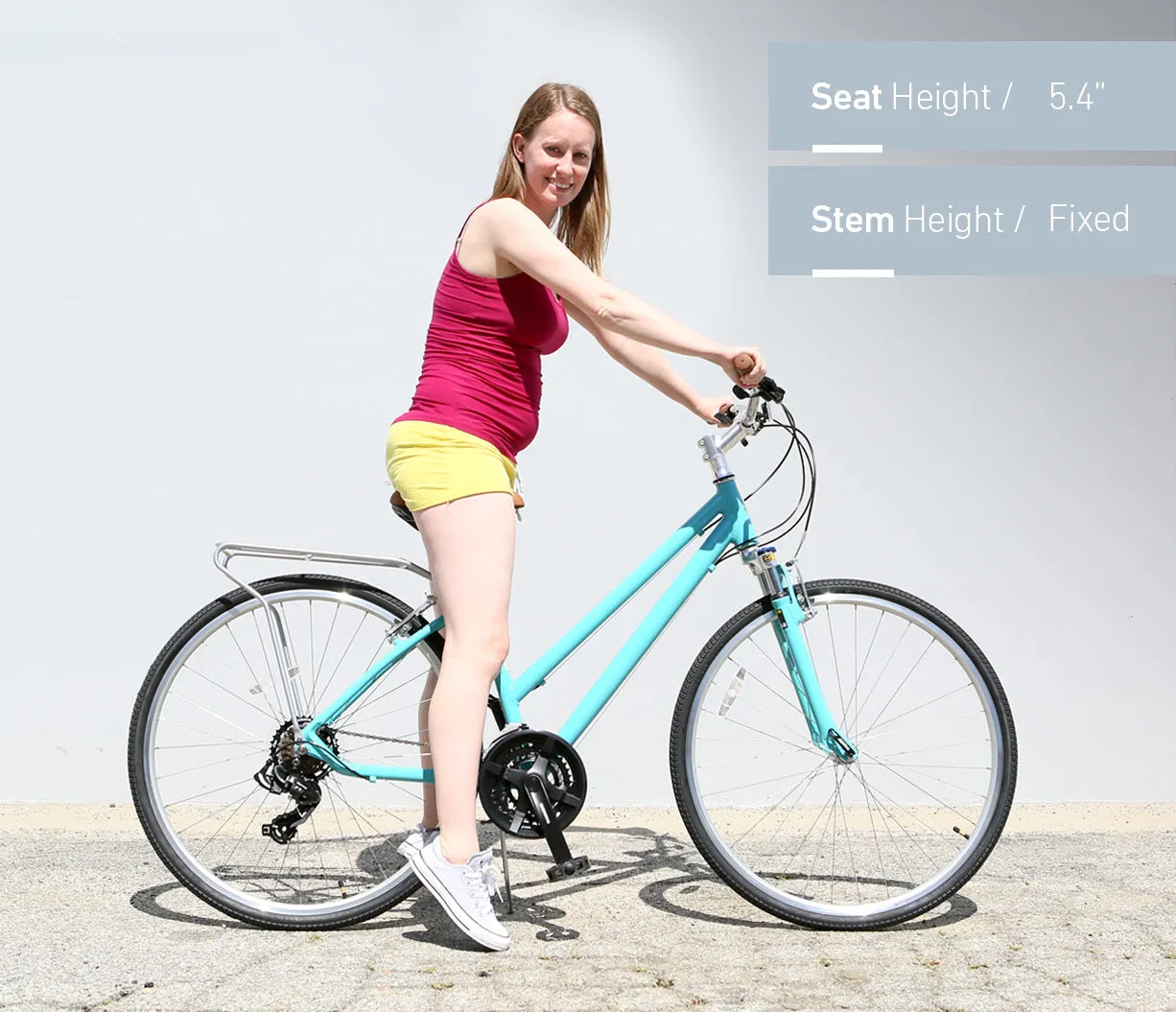 sixthreezero Pave n' Trail Women's 7-Speed Consistent Hybrid Bike
