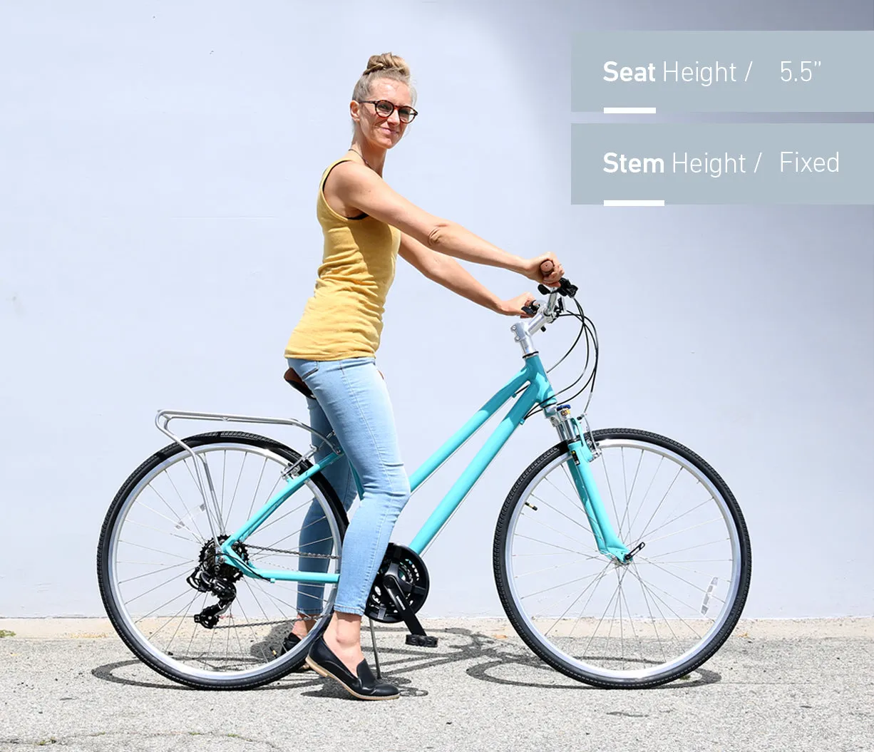 sixthreezero Pave n' Trail Women's 7-Speed Consistent Hybrid Bike