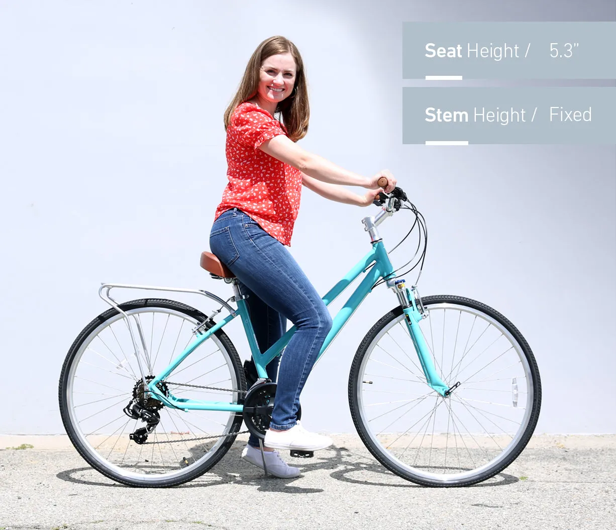 sixthreezero Pave n' Trail Women's 7-Speed Consistent Hybrid Bike