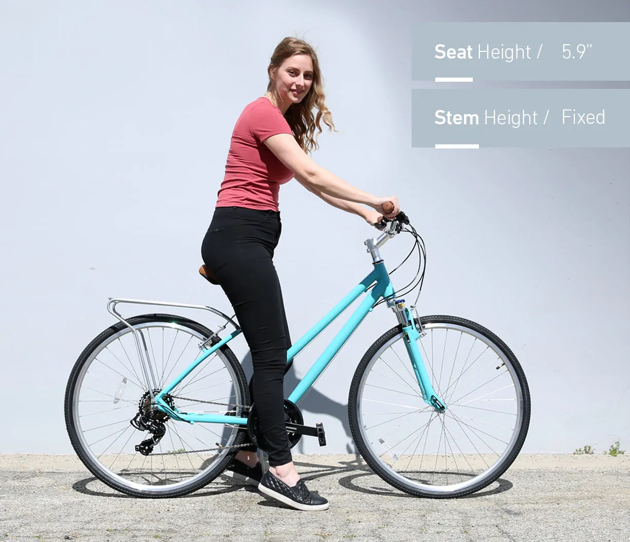 sixthreezero Pave n' Trail Women's 7-Speed Consistent Hybrid Bike