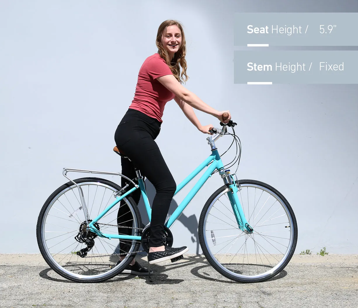 sixthreezero Pave n' Trail Women's 7-Speed Consistent Hybrid Bike