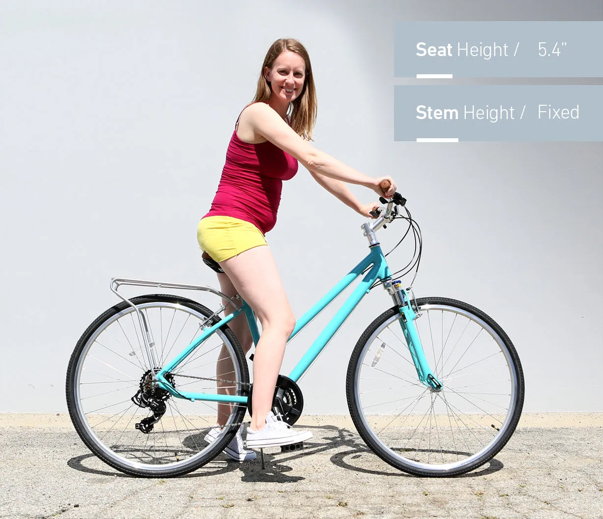 sixthreezero Pave n' Trail Women's 7-Speed Consistent Hybrid Bike