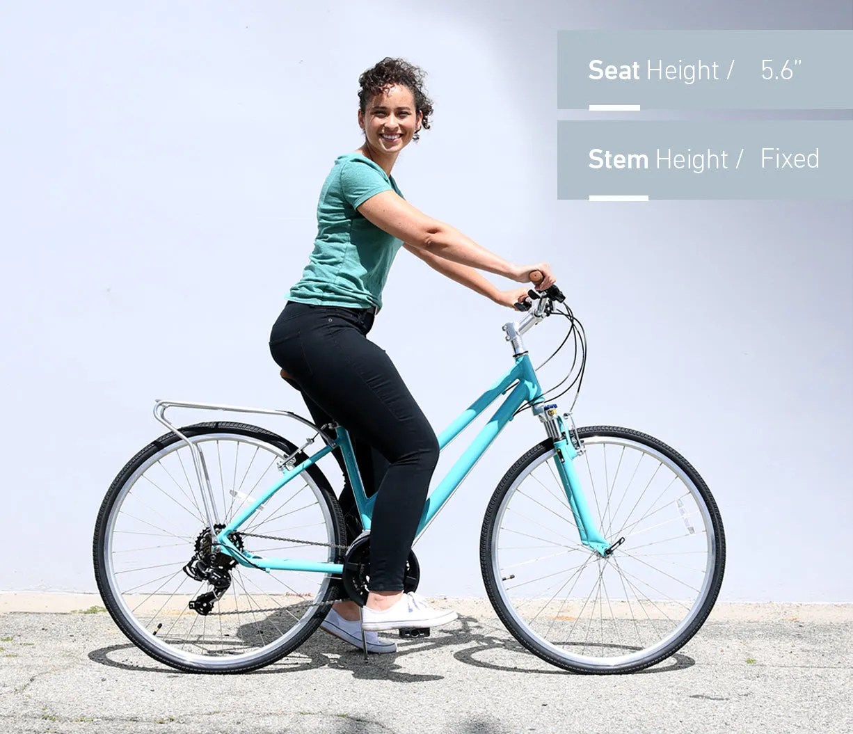 sixthreezero Pave n' Trail Women's 7-Speed Consistent Hybrid Bike