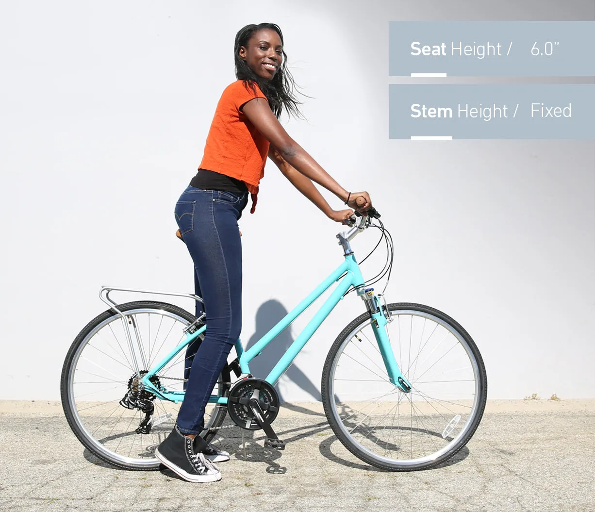 sixthreezero Pave n' Trail Women's 7-Speed Consistent Hybrid Bike